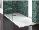 Karag Pietra Ντουζιέρα 80x180cm Bianco