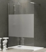 Karag Free 1 Διαχωριστικό Ντουζιέρας 100x185cm Serigrafato