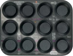 Berlinger Haus Φόρμα Cupcakes/Muffins με Αντικολλητική Επίστρωση Purple Eclipse Collection 35x26.5cm