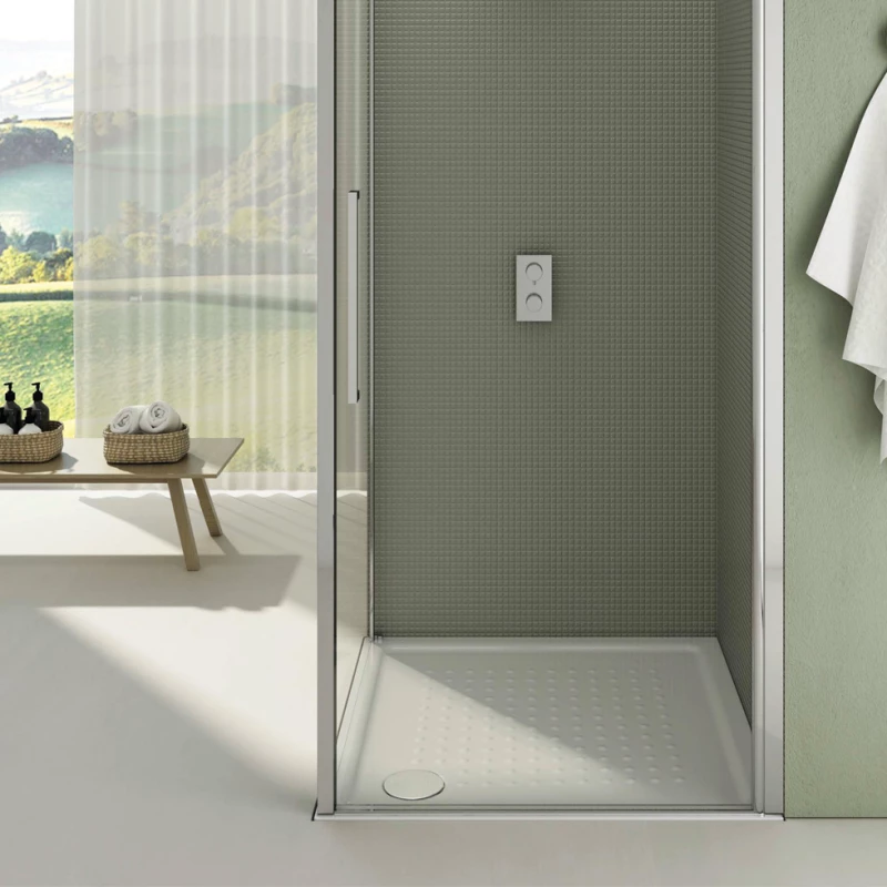 GSI Slim Ντουζιέρα 120x80cm