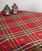Silk Fashion 3194 Χριστουγεννιάτικο Τραπεζομάντηλο 180x180cm