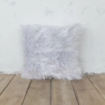 Nima Μαξιλάρι Καναπέ 45x45 Fluffy Gray