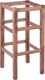 HomeMarkt Σκελετός Επίπλου Καρυδί Καρυδί 35x35x75cm