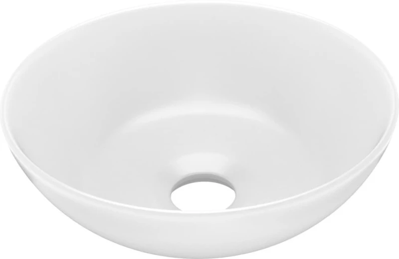 vidaXL 146976 Επικαθήμενος Νιπτήρας Κεραμικός 28x28cm Λευκός