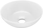 vidaXL 146976 Επικαθήμενος Νιπτήρας Κεραμικός 28x28cm Λευκός