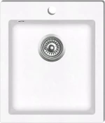 vidaXL 141674 Ένθετος Νεροχύτης 42.5x50cm Κρεμ
