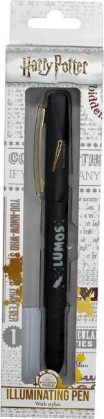 Blue Sky Studios Στυλό Ballpoint με Μπλε Mελάνι Harry Potter Illuminating Pen