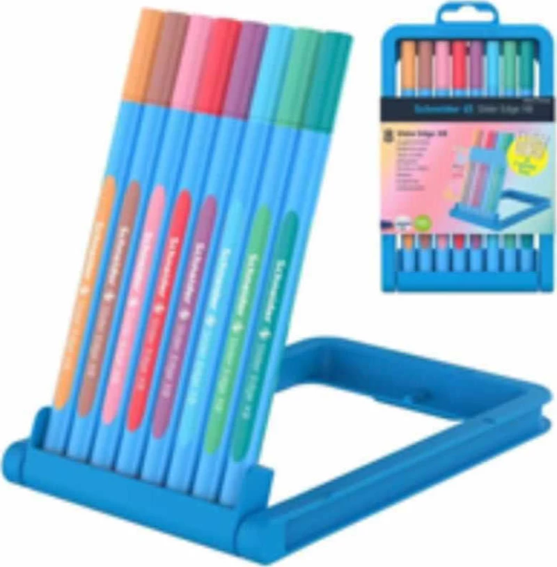 Schneider Στυλό Ballpoint 1.6mm με Πολύχρωμο Mελάνι 8τμχ Slider Edge XB Pastel