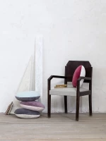 Nima Μαξιλάρι Καναπέ 45x45 Velvety Gray/Mint