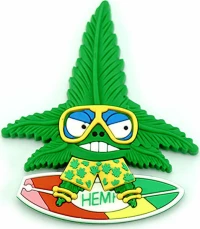 Διακοσμητικό Μαγνητάκι 3D - Hempy: Τhe Surfer