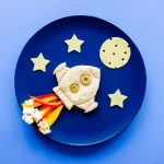 Κόφτες φαγητού Space 2τμχ Lunch Punch
