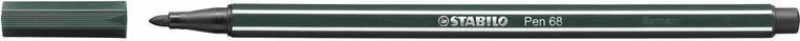 Stabilo Pen 68 1mm Earth Green