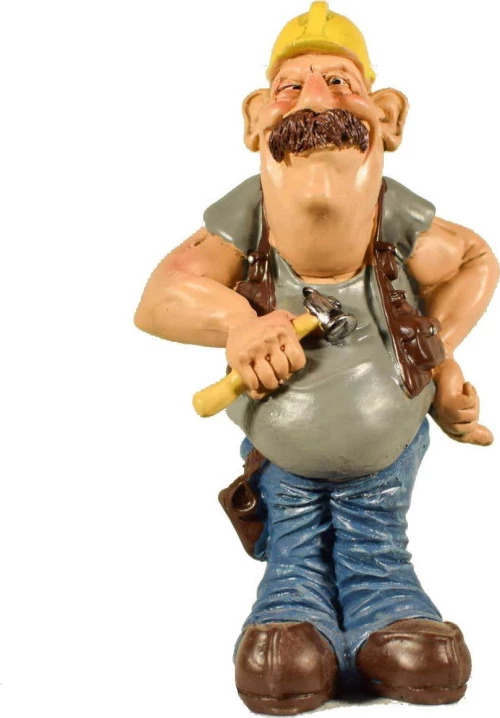 SP Souliotis Διακοσμητικό Αγαλματίδιο από Πλαστικό 9x7x16cm