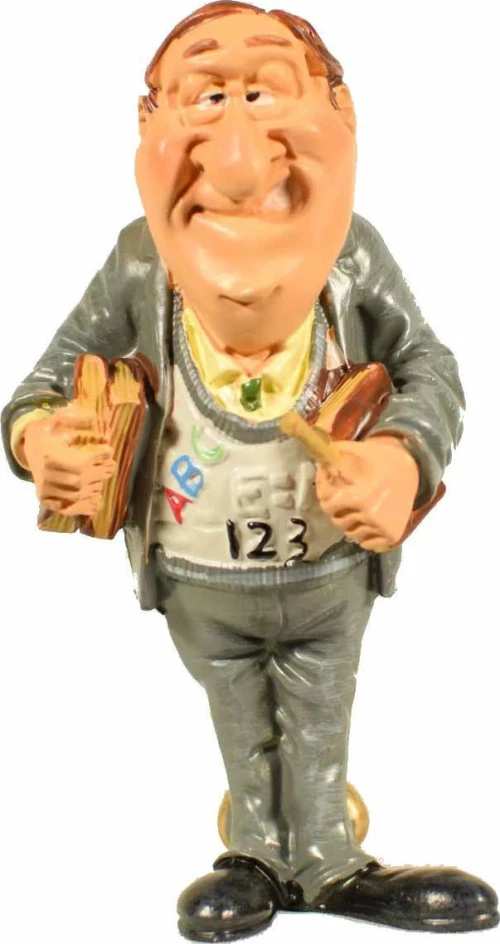 SP Souliotis Διακοσμητικό Αγαλματίδιο από Πλαστικό 4x4x9cm