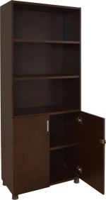 Βιβλιοθηκη Γραφειου Επαγγελματικη Wenge Hm2055.12 80Χ40Χ190Υ Εκ.