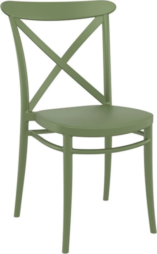 Καρέκλα Πολυπροπυλενίου Cross Olive Green