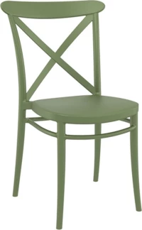 Καρέκλα Πολυπροπυλενίου Cross Olive Green