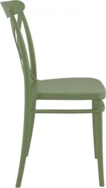 Καρέκλα Πολυπροπυλενίου Cross Olive Green