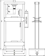 Express ESP-10B Πρέσα 12ton