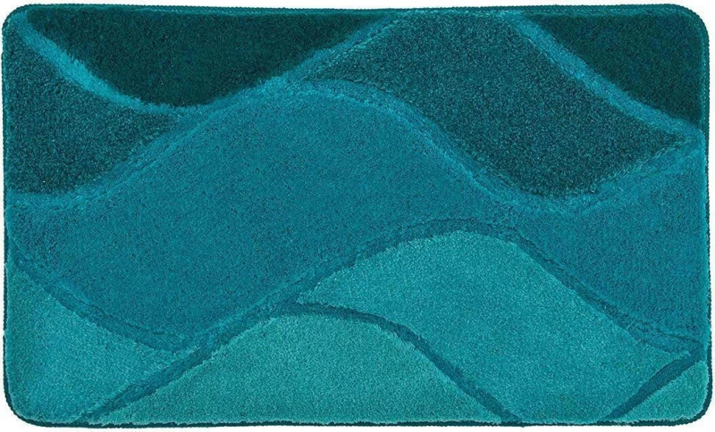 Kleine Wolke Πατάκι Μπάνιου 55x65 Fiona Petrol