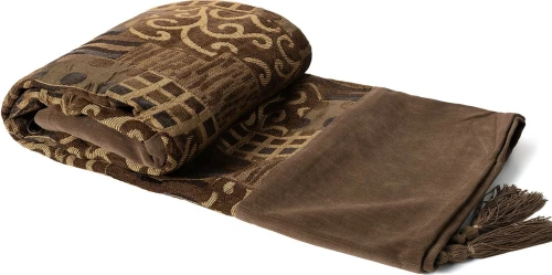 Silk Fashion Ριχτάρι Τριθέσιου Καναπέ 602 Πυκνό 180x320cm Λαδί