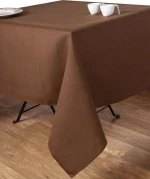 Silk Fashion Τραπεζομάντηλο 160x210 031 Σκέτο Καφέ