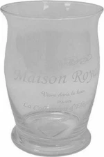 Plastona Κηροπήγιο Γυάλινο Maison Royale 10x10x17cm
