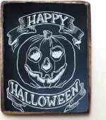 K Signs Μαγνητάκι Happy Halloween