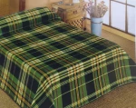 Dimcol Paduana Κουβέρτα Βελουτέ Υπέρδιπλη 220x240 Green