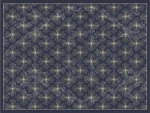 Contento Matteo Σουπλά Βινυλίου 40x30 Art Nouveau Stars - Μπλε