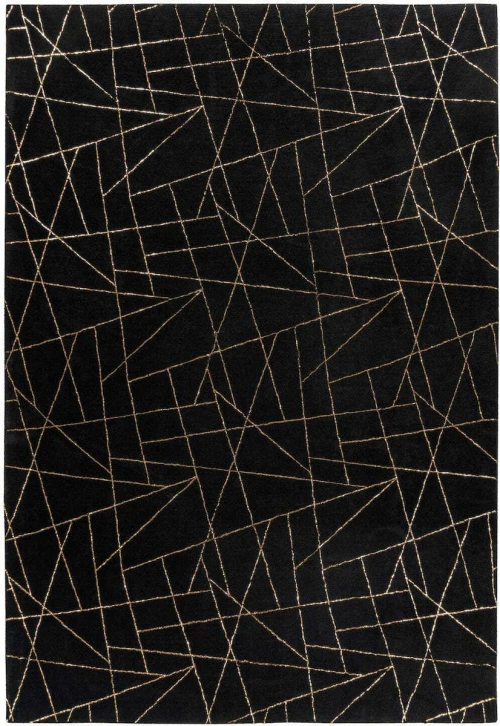 Arte Espina Χαλί Gem Lines Black - Gold 160x230cm