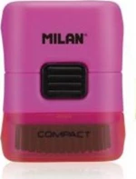ΓΟΜΑ COMPACT FLUO ΜΕ ΒΟΥΡΤΣΑΚΙ ΡΟΖ