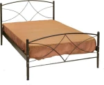Άνδρος Κρεβάτι Ημίδιπλο Μεταλλικό 110x200cm
