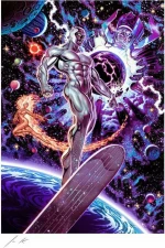 Sideshow Collectibles Marvel Heralds of Galactus Unframed Art Print (61 x 46 cm)