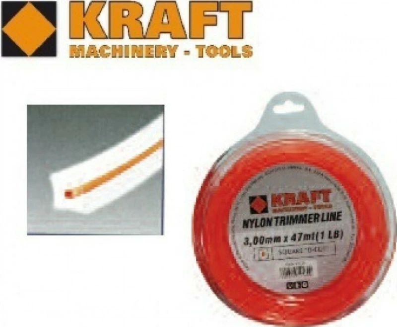 Kraft Νήμα Μεσινέζας Τετράγωνο D-Cut 4mm x 81m 69331