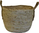 Plastona Διακοσμητικό Καλάθι Μπεζ 30x25cm