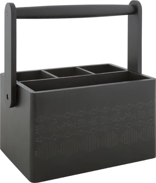 Poli Διακοσμητικό Κουτί Ξύλινο 15x12x15cm