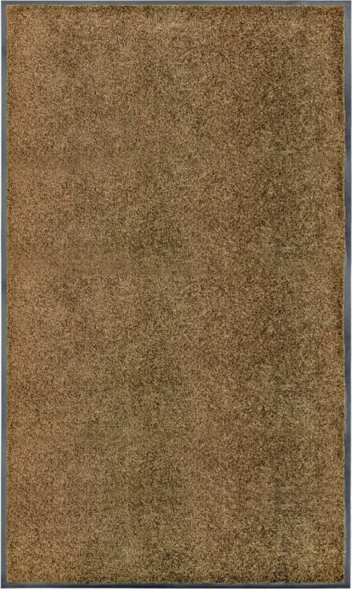 vidaXL Πατάκι Εισόδου Καφέ 90x150cm