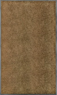 vidaXL Πατάκι Εισόδου Καφέ 90x150cm