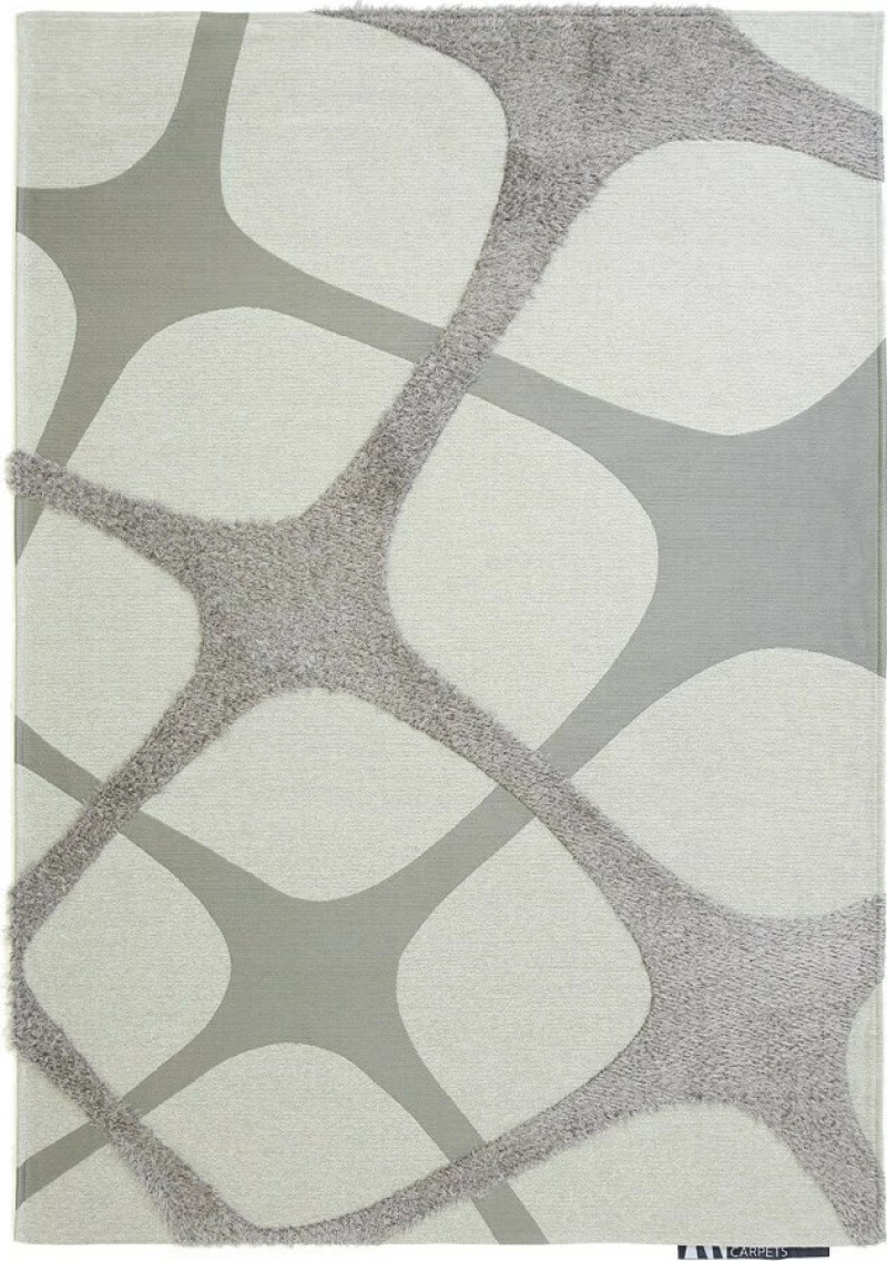 Royal Carpet Χαλί Διάδρομος Toscana Inno White Silver 68x220cm