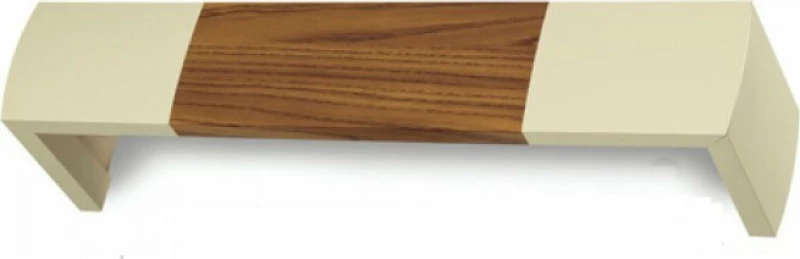 Domus Μετόπη Κουρτινόξυλου 8055 Αλουμινίου Ivory / Καστανιά