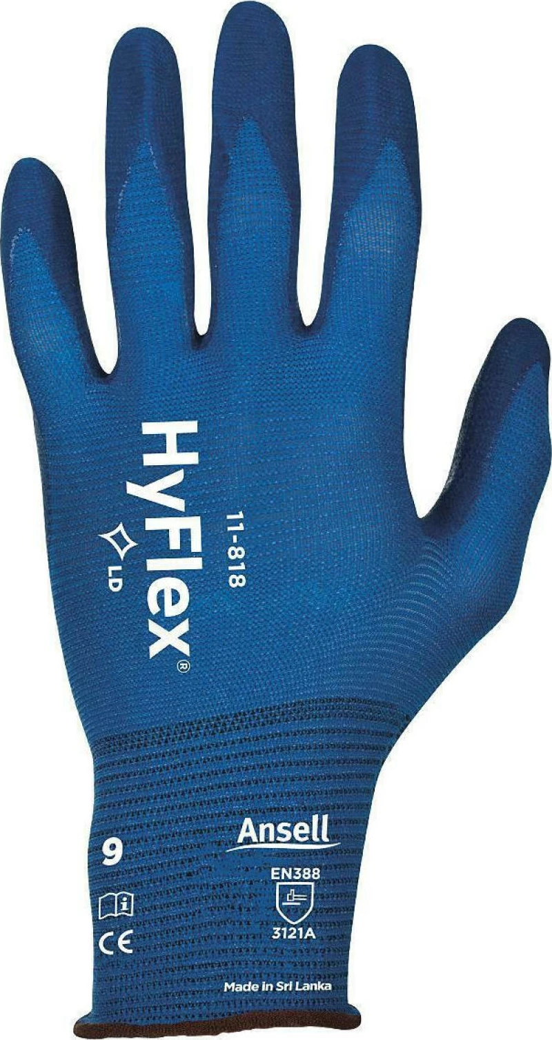 Γάντια Hyflex® 11-818 Μπλε ανοιχτό