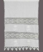 Silk Fashion Κουρτίνα NT1-2 με Τούνελ 200x200 Λευκό