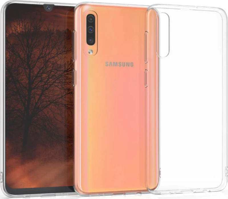 Back Cover Σιλικόνης Διάφανο (Galaxy A50)