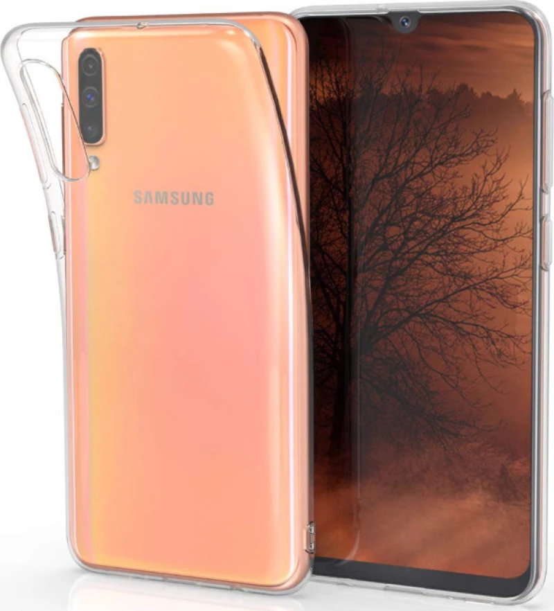Back Cover Σιλικόνης Διάφανο (Galaxy A50)