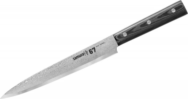 Samura Μαχαίρι Κρέατος από Δαμασκηνό Ατσάλι 19.5cm SD67-0045