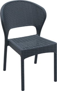 Καρέκλα Πολυπροπυλενίου Daytona Dark Grey