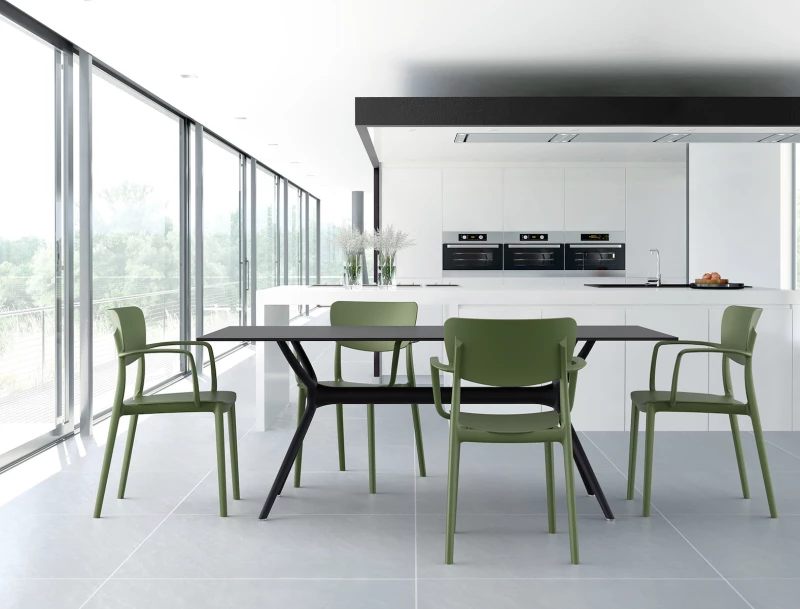 Καρέκλα Πολυπροπυλενίου Lisa 126 Olive Green