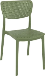 Καρέκλα Πολυπροπυλενίου Lucy 129 Olive Green