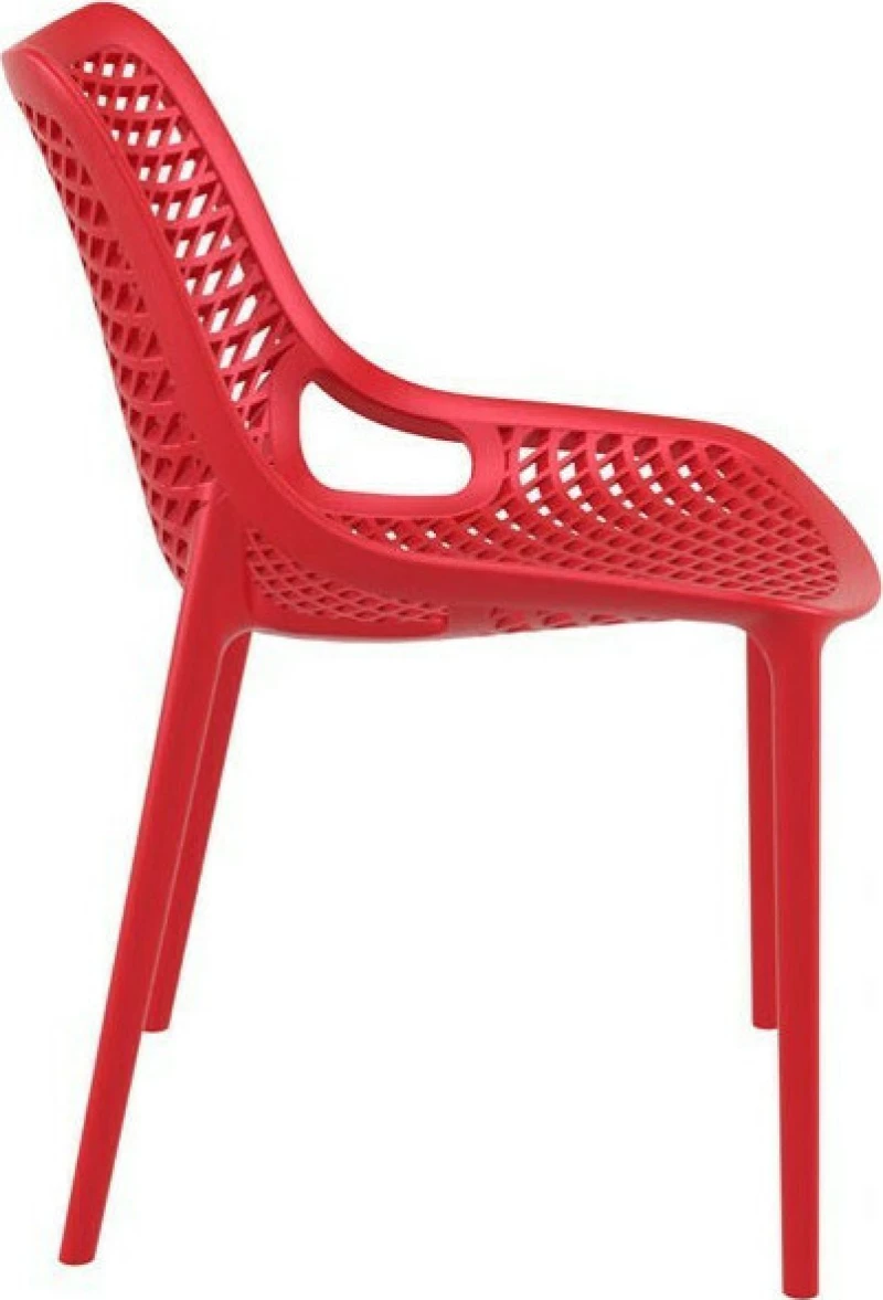 Καρέκλα Πολυπροπυλενίου Air Red
